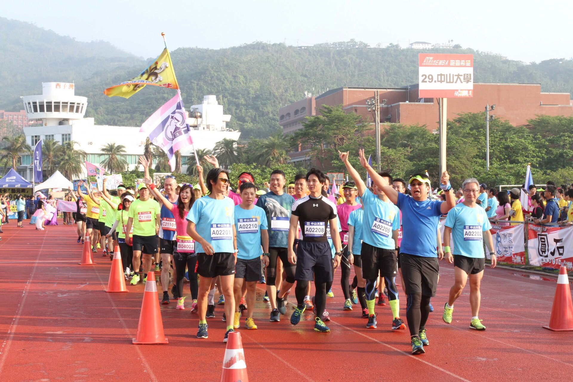 首度移師南臺灣中山大學 第五屆全國EMBA校園馬拉松落幕圖片