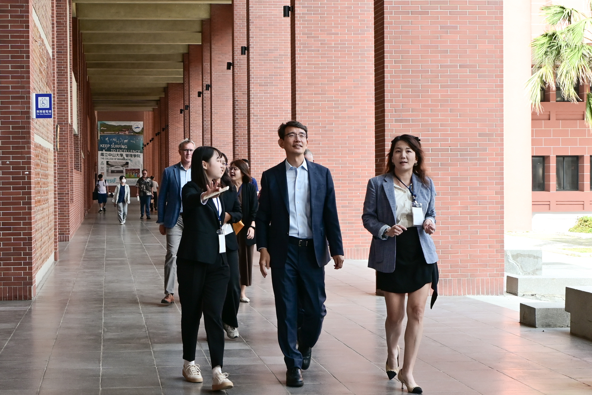 AACSB委員校園巡禮，感受中山學子活力與無限潛力圖片