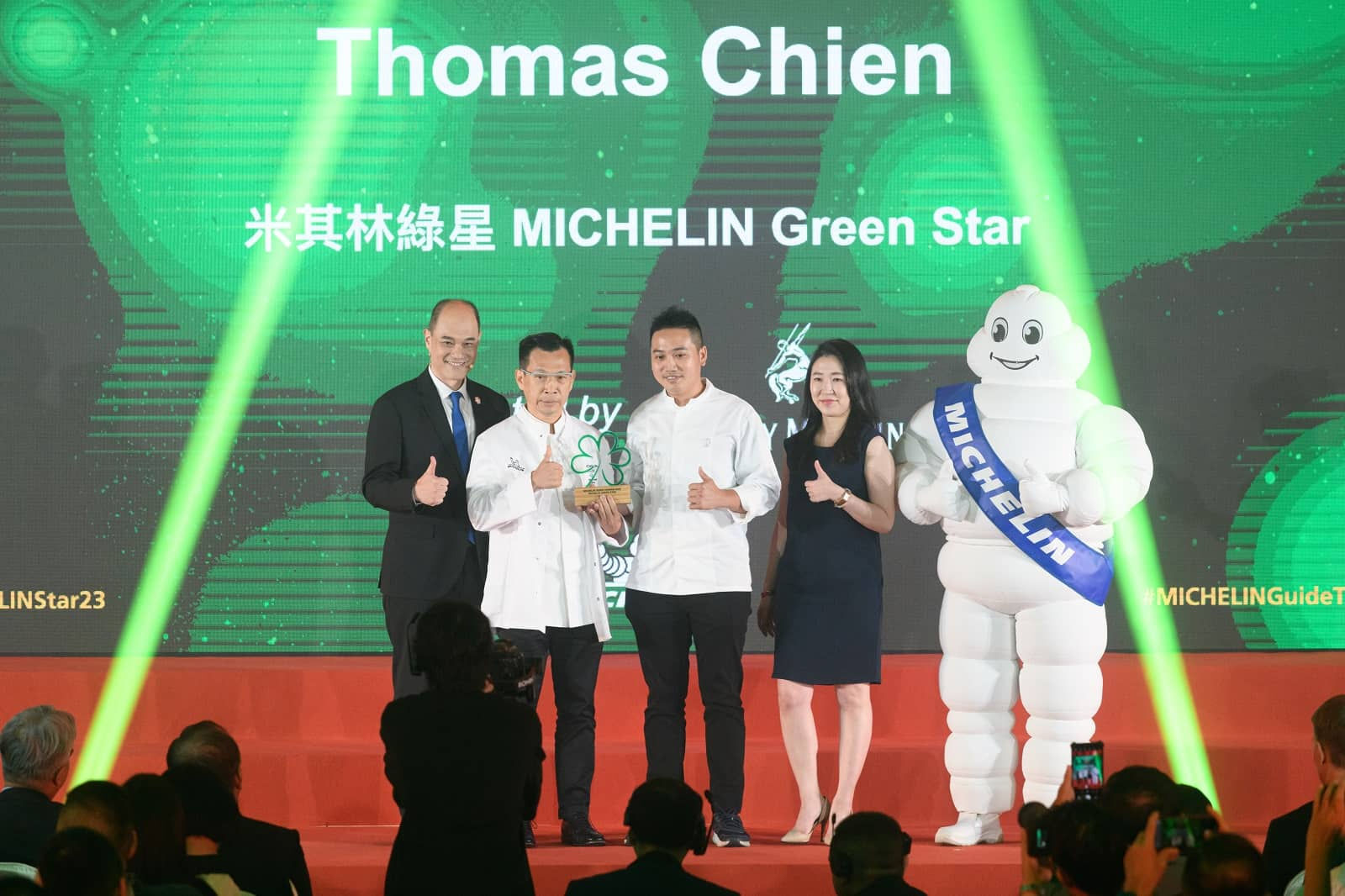 簡天才學長 THOMAS CHIEN餐廳摘下2023年米其林綠星圖片